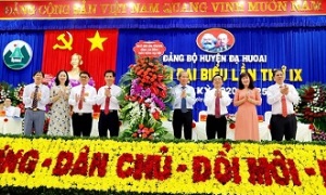 Đại hội đại biểu Đảng bộ huyện Đạ Huoai lần thứ IX, nhiệm kỳ 2020-2025